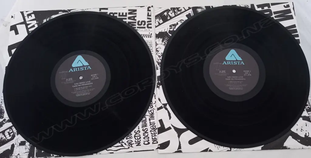 Lou Reed, Lou Reed Live - Take No Prisoners, (Double Album) Image 1++